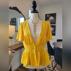 3/$30 - Butterfly Sleeve Blouse